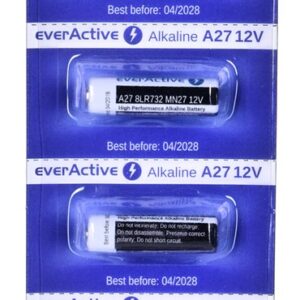 5 x everActive 27A 12V piles alcalines - blister 5 pcs.
