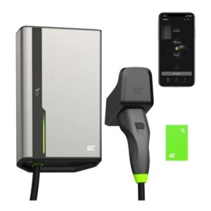 Wallbox Green Cell HabuDen 22kW 32A - 5m de câble avec NFC