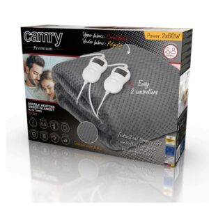 Camry CR 7417 couverture et coussin chauffant Couverture chauffante 2x 60 W