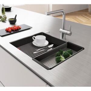 FRANKE Kanon KNG 110-52 évier noir mat