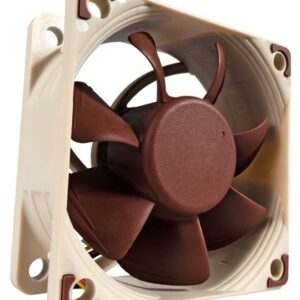 Noctua NF-A6X25 FLX système de refroidissement d’ordinateur Boitier PC Ventilateur 6 cm Marron