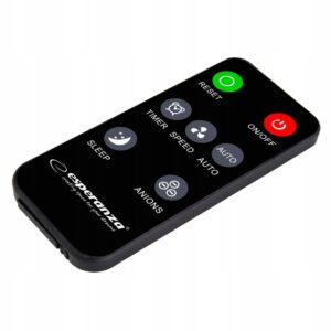 Esperanza EHP003 purificateur d'air 50 m² 50 dB 43 W Noir, Blanc