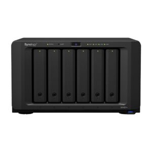 Synology DiskStation DS1621+ serveur de stockage NAS Bureau Ryzen Embedded V1500B 4 Go DDR4 0 To DiskStation Manager Noir