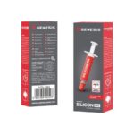 GENESIS SILICON 801 combiné de dissipateurs thermiques Pâte thermoconductible 0,5 g