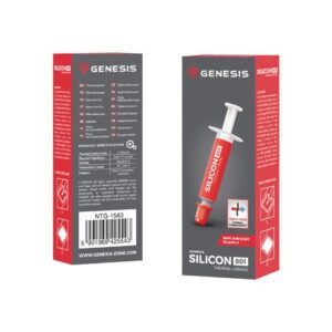 GENESIS SILICON 801 combiné de dissipateurs thermiques Pâte thermoconductible 0,5 g