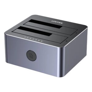 STATION DE CLONAGE UNITEK 2X SATA 2,5"/3,5" USB 5GB