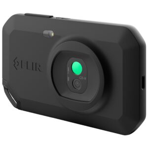 FLIR C3-X​ caméra d'imagerie thermique Noir 1800 mAh Vanadium Oxide Uncooled Focal Plane Arrays Écran integré 128 x 96 pixels LCD 640 x 480 pixels
