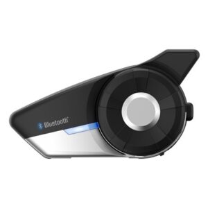 SENA 20S EVO DUO 20S-EVO-10D interphone pour moto Bluetooth 4.1 2000 m Noir, Argent