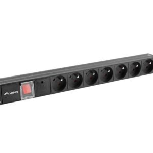 LANBERG POWER STRIP RACK PDU (1U,16A,7X 230V,2M)