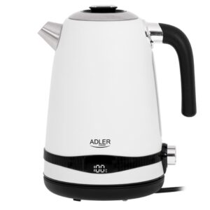 Adler AD 1295w Bouilloire en acier 1,7 l Blanc