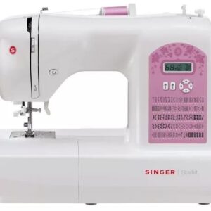 Machine à coudre Singer 6699, électronique, blanche, rosa