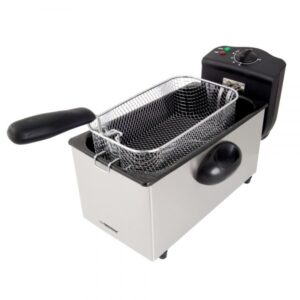 Esperanza FALAFEL Unique 3 L Autonome 2200 W Friteuse Noir, Blanc