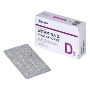Novativ Vitamine D3 Forte 4000 UI Forte 60 gélules