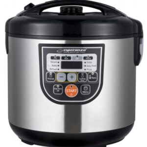 Esperanza EKG011 appareil multi-cuissons 5 L 860 W Noir, Acier inoxydable