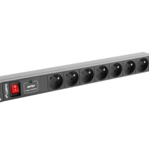 LANBERG POWER STRIP RACK PDU (1U,10A,7X 230V,2M)