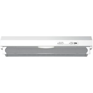 Beko CFB 6310 W hotte 160 m³/h Monté au mur Blanc