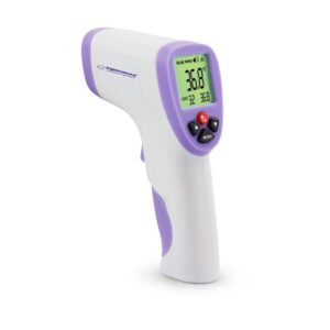 Esperanza ECT002 thermometre digital Thermomètre à distance Violet, Blanc Oreille, Front, Orale, Rectal, Sous le bras Boutons