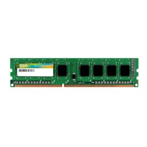 SILICON POWER DDR3 UDIMM Mémoire RAM 1600 MHz CL11 1.5V 8 GB (SP008GBLTU160N02) Vert