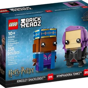 LEGO BRICKHEADZ HARRY POTTER 40618 KINGSLEY SHACKLEBOLT ET NIMFADORA TONKS