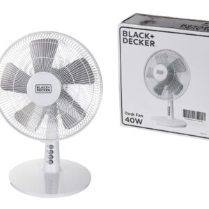 Black & Decker BXEFD40E ventilateur Blanc