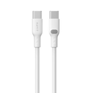 Havit CB6280 - Câble USB Type C vers USB Type C, 1 m (blanc)
