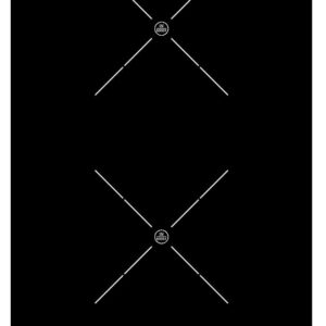 Table de cuisson à induction LI-A23511 3500 W Noir