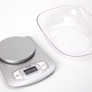 Adler AD 3137s Argent Comptoir Balance de ménage électronique