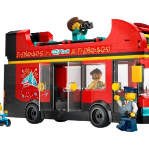 LEGO CITY 60407 Bus touristique rouge à impériale