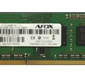 AFOX SO-DIMM DDR3 8GB module de mémoire 4 Go 1600 MHz