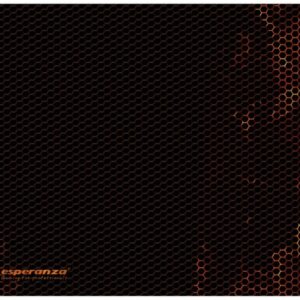 Esperanza EGP102R tapis de souris Tapis de souris de jeu Noir