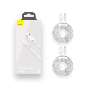 Baseus TZCATZJ-02 câble USB 1,5 m USB A USB C Blanc