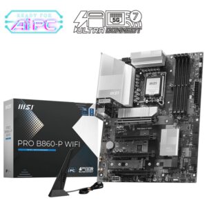 MSI PRO B860-P WIFI carte mère Intel B860 LGA 1851 (Socket V1) ATX