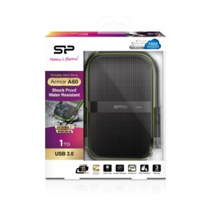 Silicon Power Armor A60 disque dur externe 1000 Go Noir