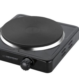 Esperanza EKH002K plaque Noir Comptoir Plaque scellée 1 zone(s)