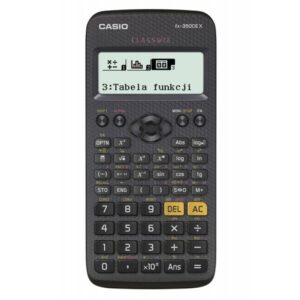 CALCULATRICE SCIENTIFIQUE CASIO FX-350CEX, 379 FONCTIONS, 77X166MM, NOIR