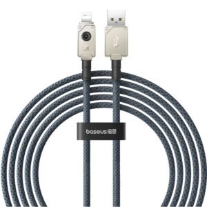 Baseus Unbreakable Câble USB A vers iP 2 m 5V-2,4A Blanc