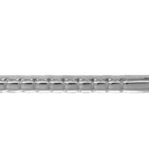 Main courante de salle de bain ondulée en acier inoxydable 40 cm