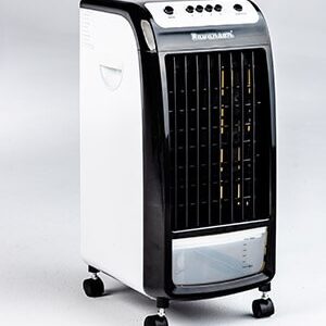 Ravanson KR-1011 Refroidisseur d'air 4 L 75 W Noir, Argent, Blanc