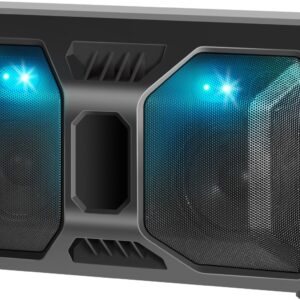 Defender Rage Enceinte portable stéréo Noir 50 W