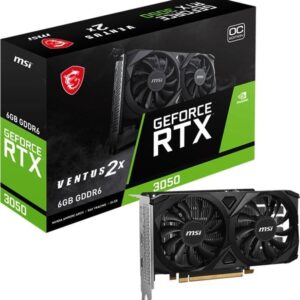 Carte graphique. MSI GeForce RTX 3050 VENTUS 2X E 6G OC