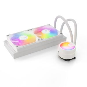 Valkyrie A240 Processeur Refroidisseur de liquide tout-en-un 24 cm Blanc