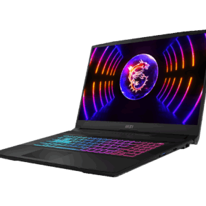 MSI Katana 17 B13VGK-856XPL Ordinateur portable 43,9 cm (17.3") Full HD Intel® Core™ i7 i7-13620H 16 Go DDR5-SDRAM 1 To SSD NVIDIA GeForce RTX 4070 Wi-Fi 6 (802.11ax) NoOS Noir