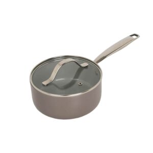 Casserole avec couvercle MAESTRO MR-4009 (MR-4009-18S) 18 cm 1,9 l Gris
