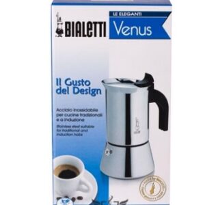 Bialetti Venus box Cafetière à moka 0,1 L Argent
