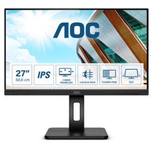 AOC 27P2Q LED display 68,6 cm (27") 1920 x 1080 pixels Full HD Noir