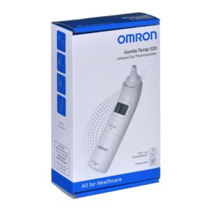 Omron Gentle Temp 520 Contact Blanc Oreille