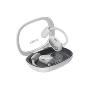 Baseus Eli Fit Open- Ear Casque d'écoute Connectivité sans fil/musique USB Type-C Bluetooth Blanc