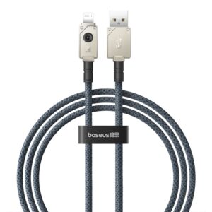 Baseus Unbreakable Câble USB A vers iP 1 m 5V-2,4A Blanc