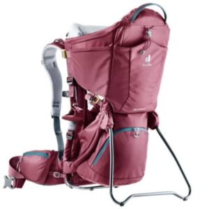 PORTE-BÉBÉ DE RANDONNÉE DEUTER KID COMFORT MARON