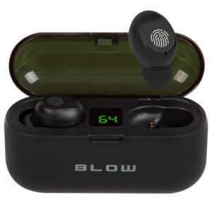 Casque d'écoute BLOW Earbuds BTE200 BLACK power bank 2000mAh